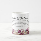ブルゴーニュフローラマザーオブザブライドマグ コーヒーマグカップ (中央)
