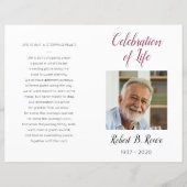 ブルゴーニュフローラライフプログラムの写真お祝い (正面)