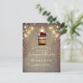 ブルゴーニュフローラランタン素朴秋日付を保存 案内ポストカード (スタンド正面)