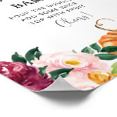 ブルゴーニュフローラリトルカボチャMom-osaバー ポスター (角)