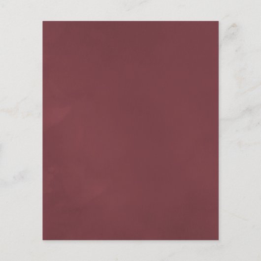 ブルゴーニュフローラワインテイスティングブリデスメイド昼食会 チラシ (裏面)