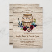 ブルゴーニュフローラワインバレルリハーサルディナー 招待状 (正面/裏面)