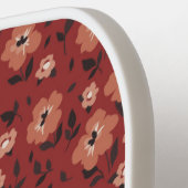 ブルゴーニュフローラヴィンテージ名前をカスタムする ピックルボールラケット (左詳細)