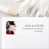 ブルゴーニュフローラ住所 シール (インサイチュ)