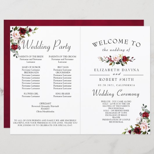 ブルゴーニュフローラ幾何学的ロマンチックな水色 (正面/裏面)