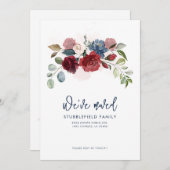 ブルゴーニュフローラ新しいアドレスの移動 案内状 (正面/裏面)