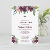 ブルゴーニュフローラ水彩少女の確認 招待状 (スタンド正面)