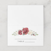 ブルゴーニュフローラ水結婚色座席表 プレイスカード (外部開封)