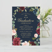 ブルゴーニュフローラ法科卒業式 招待状 (スタンド正面)