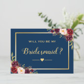 ブルゴーニュフローラ海軍は私の花嫁になる 招待状 (スタンド正面)