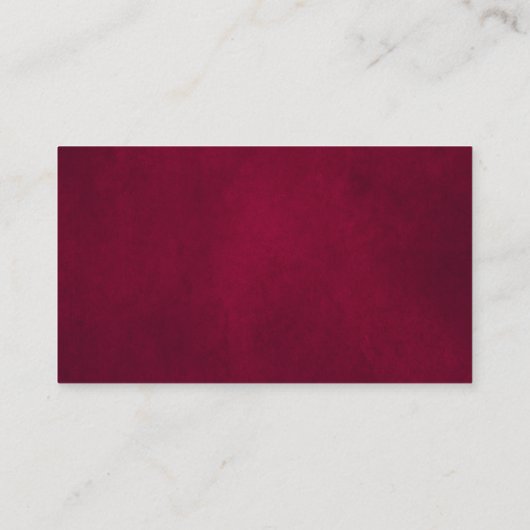 ブルゴーニュフローラ海軍結婚のウェブサイト エンクロージャーカード (裏面)