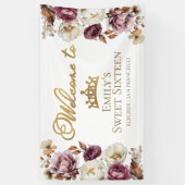 ブルゴーニュフローラ秋秋スウィート16 横断幕 (縦)