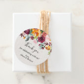 ブルゴーニュフローラ秋素朴な水の色エレガント フェイバータグ (インサイチュ)