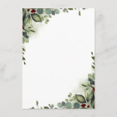 ブルゴーニュフローラ結婚ズ詳細情報ゲスト エンクロージャーカード (裏面)