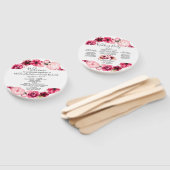 ブルゴーニュフローラ結婚リース式プログラム ハンドファン (組立なし)