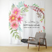 ブルゴーニュフローラ背景 |フォトブ素朴ースプロップ タペストリー (インサイチュ)