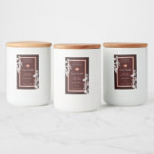 ブルゴーニュフローラ花製品包装ラベル&商品 フードラベル (ボトル)