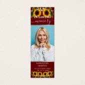 ブルゴーニュフローラ記念葬式ブックマーク (正面)