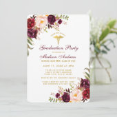 ブルゴーニュフローラ金ゴールドメディカルグラードパーティー招待状 招待状 (スタンド正面)