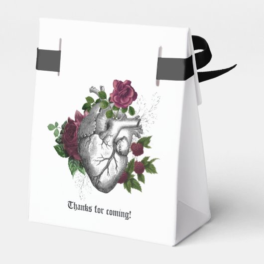 ブルゴーニュフローラ骨格結婚ゴシック フェイバーボックス (裏面サイド)