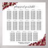 ブルゴーニュフローラ17台結婚の座席 ポスター (正面)