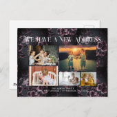 ブルゴーニュフローラ5枚の写真を動かす告知 ポストカード (正面/裏面)