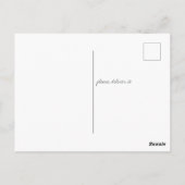 ブルゴーニュフローラ5枚の写真を動かす告知 ポストカード (裏面)