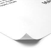 ブルゴーニュフローラ8台結婚の座席 ポスター (角)