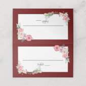 ブルゴーニュフローラ プレイスカード (外部開封)