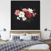 ブルゴーニュフローラ 素朴 キャンバスプリント (インサイチュ (寝室))