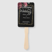 ブルゴーニュフローラ 素朴 ハンドファン (正面)