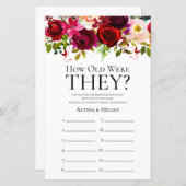 ブルゴーニュフローラLGBTQの年齢 (正面/裏面)