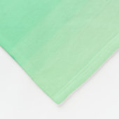 ブルゴーニュブルーウォーターカラーポピーフローラモノグラム フリースブランケット (角)