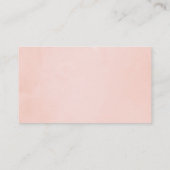 ブルゴーニュプラムと赤面フローラ幾何結婚の プレイスカード (裏面)