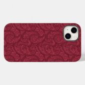ブルゴーニュペイズリー Case-Mate iPhoneケース (裏面 (横))