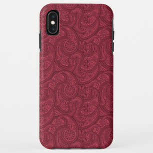 ブルゴーニュペイズリー iPhone XS MAXケース