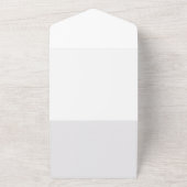 ブルゴーニュボウシェズタイイングザノットブライダルシャワー オールインワン招待状 (外側)