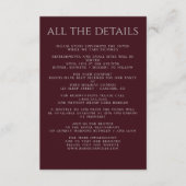 ブルゴーニュムーディーズフローラ エンクロージャーカード (正面)