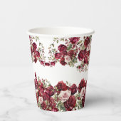 ブルゴーニュモダンーのフローラ「前の夜結婚」 紙コップ (裏面)