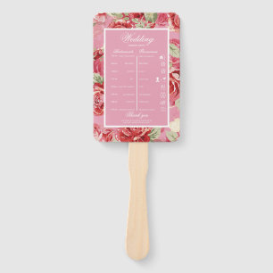 ブルゴーニュモダンーの優雅な結婚式 ハンドファン