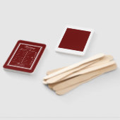 ブルゴーニュモダンーの優雅な結婚式 ハンドファン (組立なし)