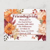 ブルゴーニュモダンーフローラ友好招待状 シーズンポストカード (正面)