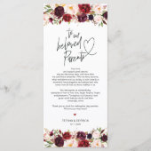 ブルゴーニュモダンープレイス設定サンキューカード プログラム (正面)