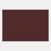 ブルゴーニュモダンーワインミニマお洒落リストドット ラッピングペーパーシート (正面2)