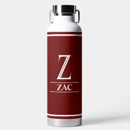ブルゴーニュモノグラムの ウォーターボトル