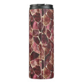 ブルゴーニュレッド抽象芸術 タンブラー (裏面)