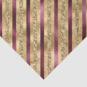 ブルゴーニュレッド金ゴールドストライプグリッター 薄葉紙 (詳細)