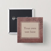 ブルゴーニュワイングレープベンカスタム文字 缶バッジ (正面&裏面)