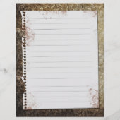 ブルゴーニュヴィンテージレシピバインダーインサート (裏面)