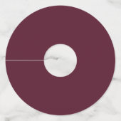 ブルゴーニュヴィンテージ書 ワイングラスタグ (裏面)